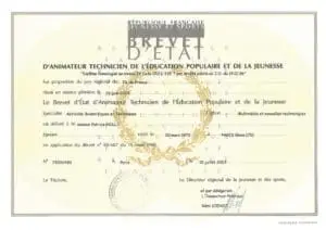 Brevet d'Etat
